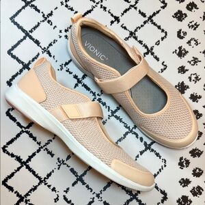 VIONIC Women’s Athletic Mary Jane Shoes with Elastic Strap - US Size 11 - EUC